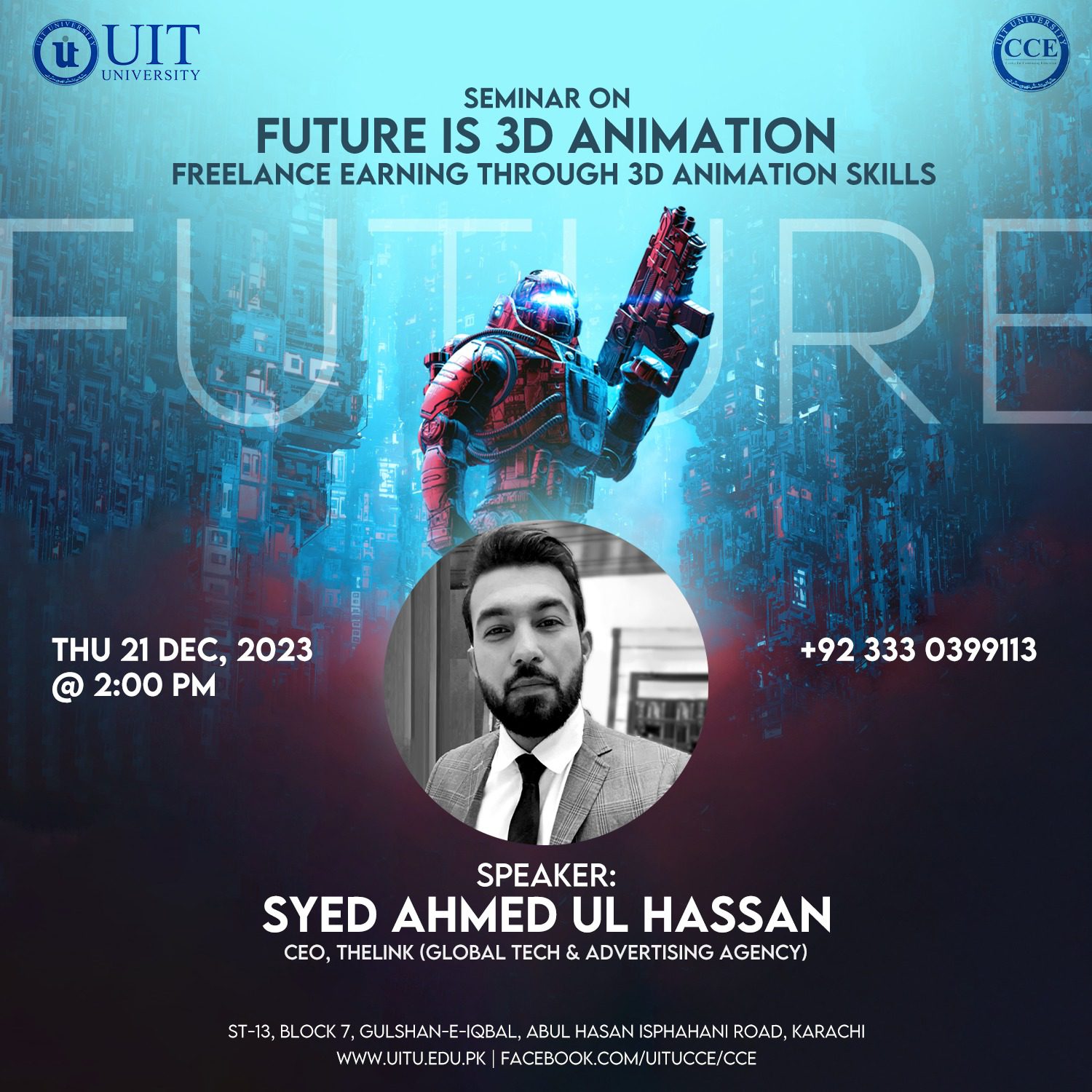 Session on Future is 3D Animation