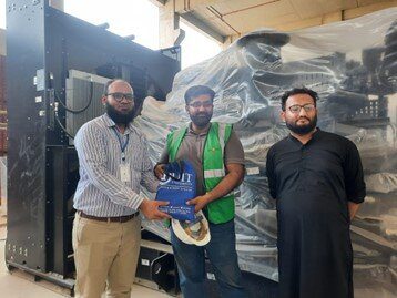 UIT University Visits Paragon Constructions