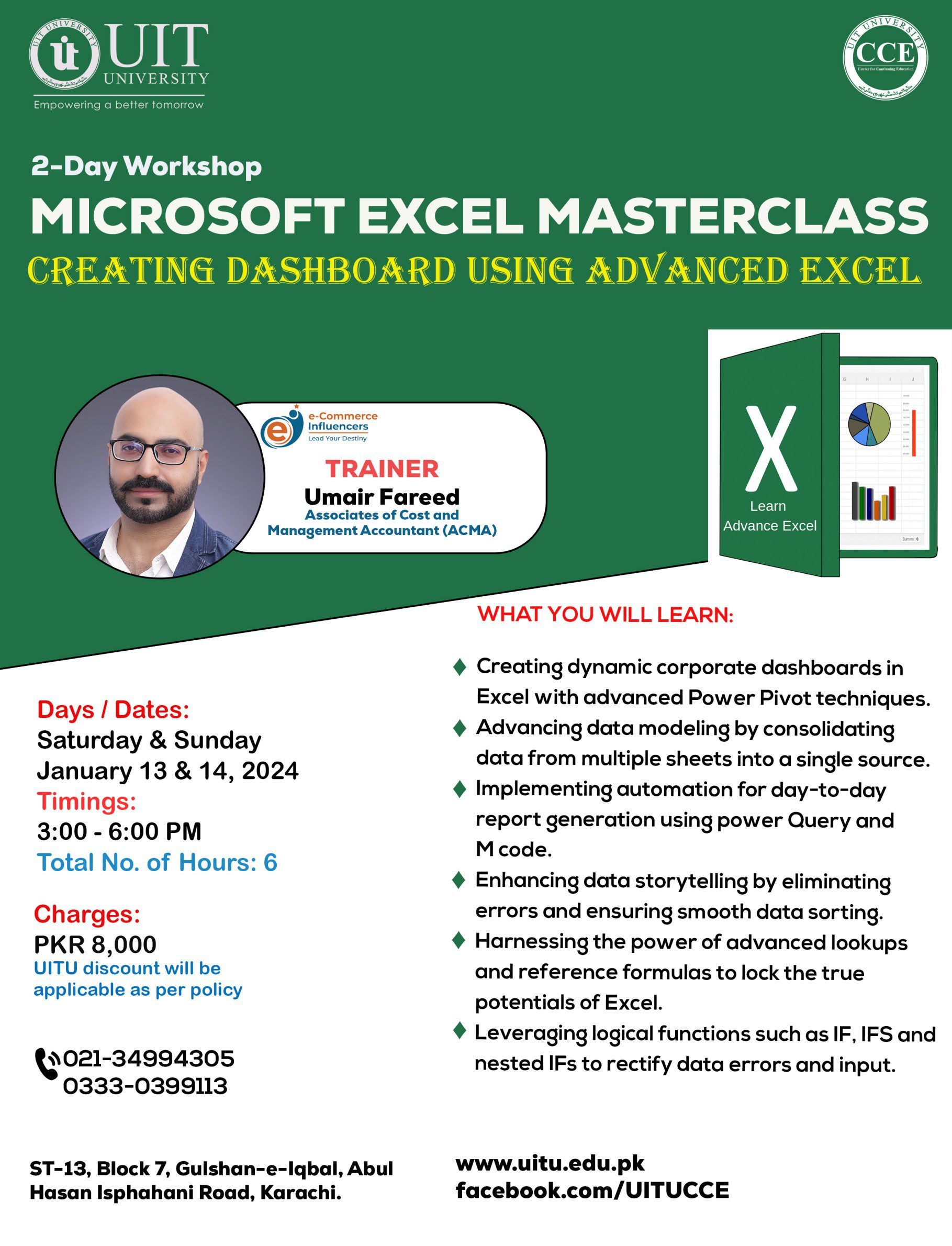 Workshop on Excel