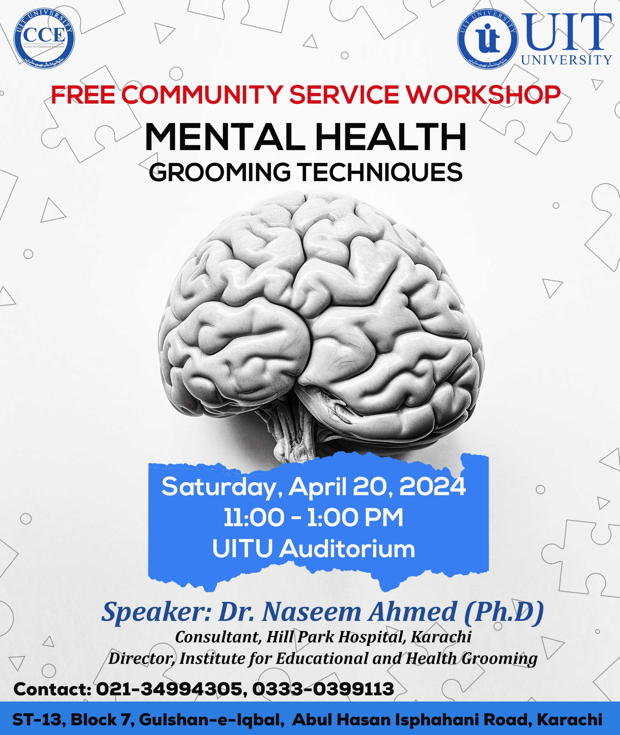 Workshop on Mental Health