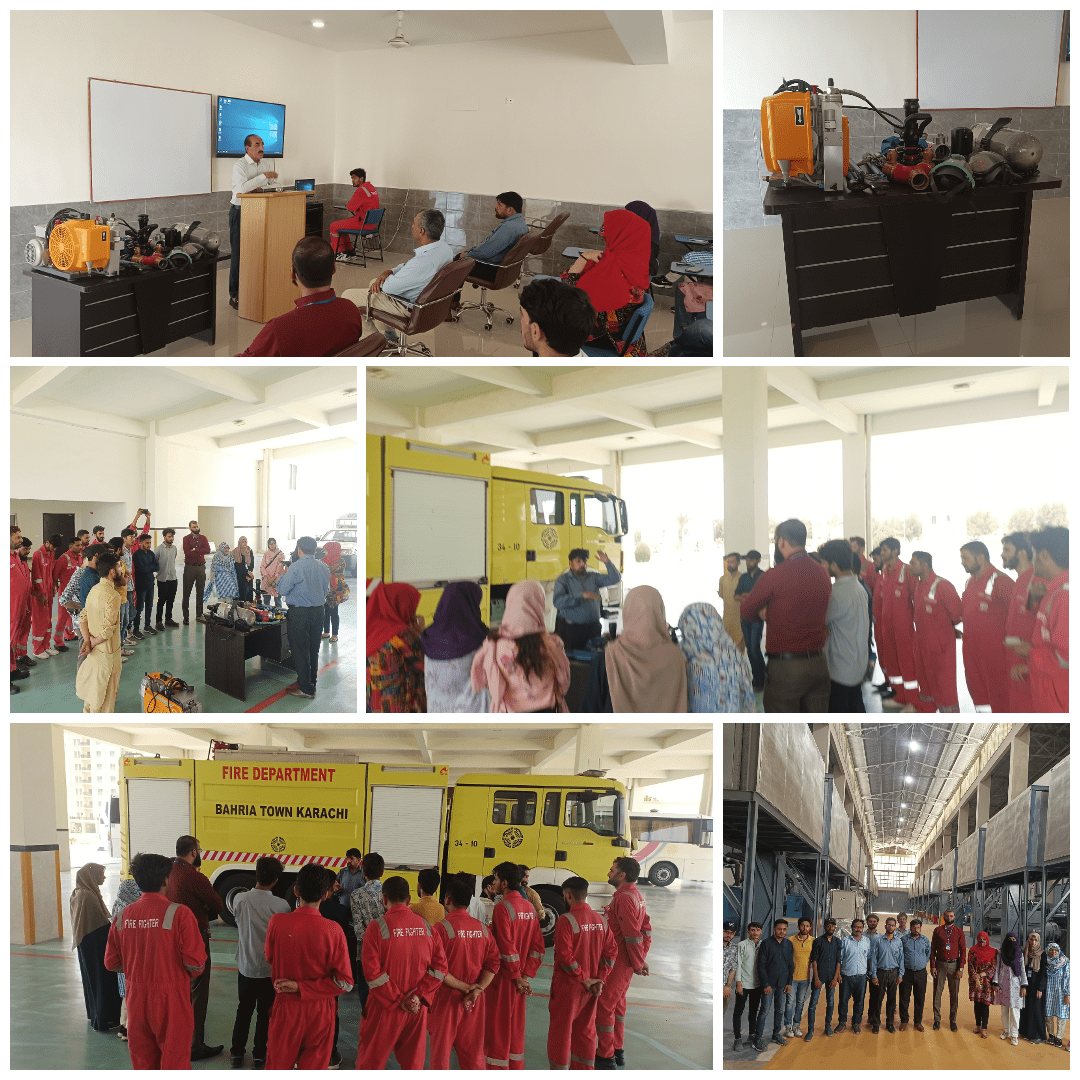 Industrial Visit to Bharia Town Firefighters Department and Grid Station