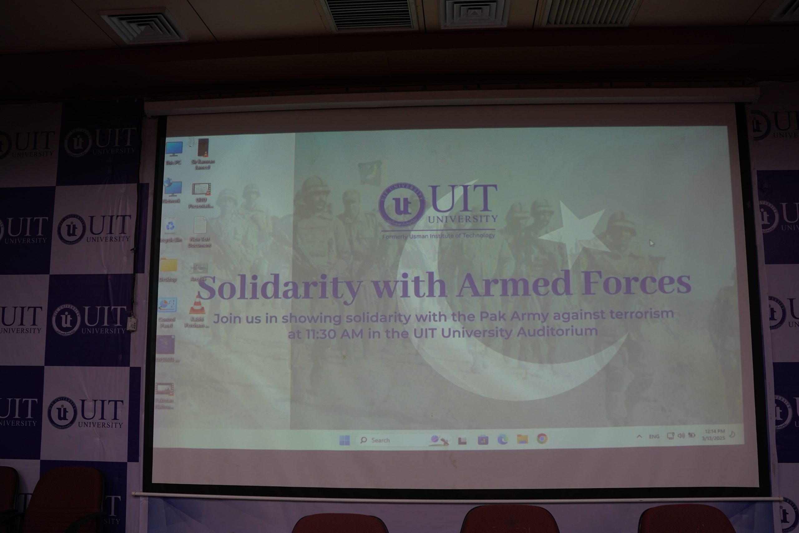 Solidarity with Armed Forces