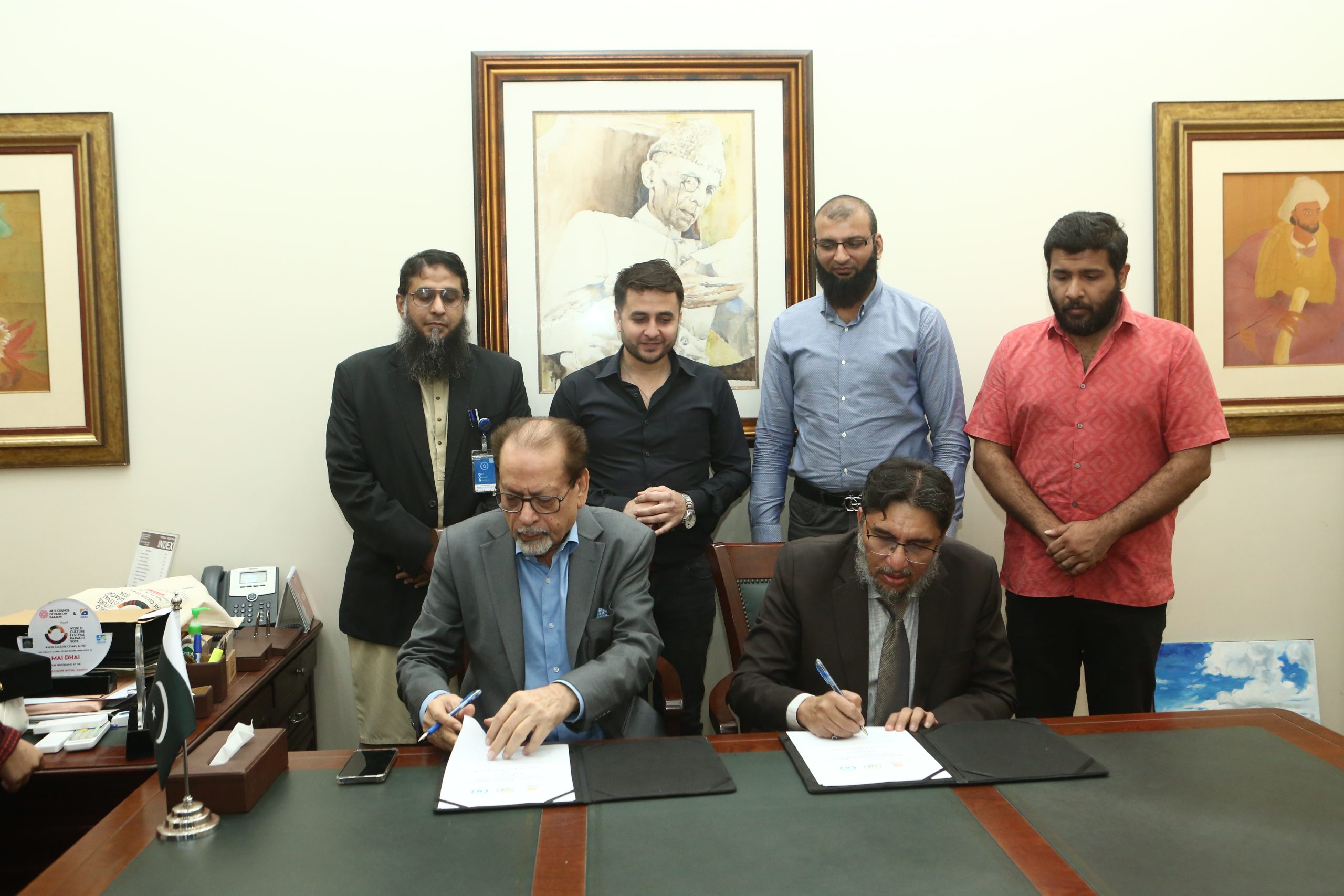 MoU Signing between UIT and Arts Council