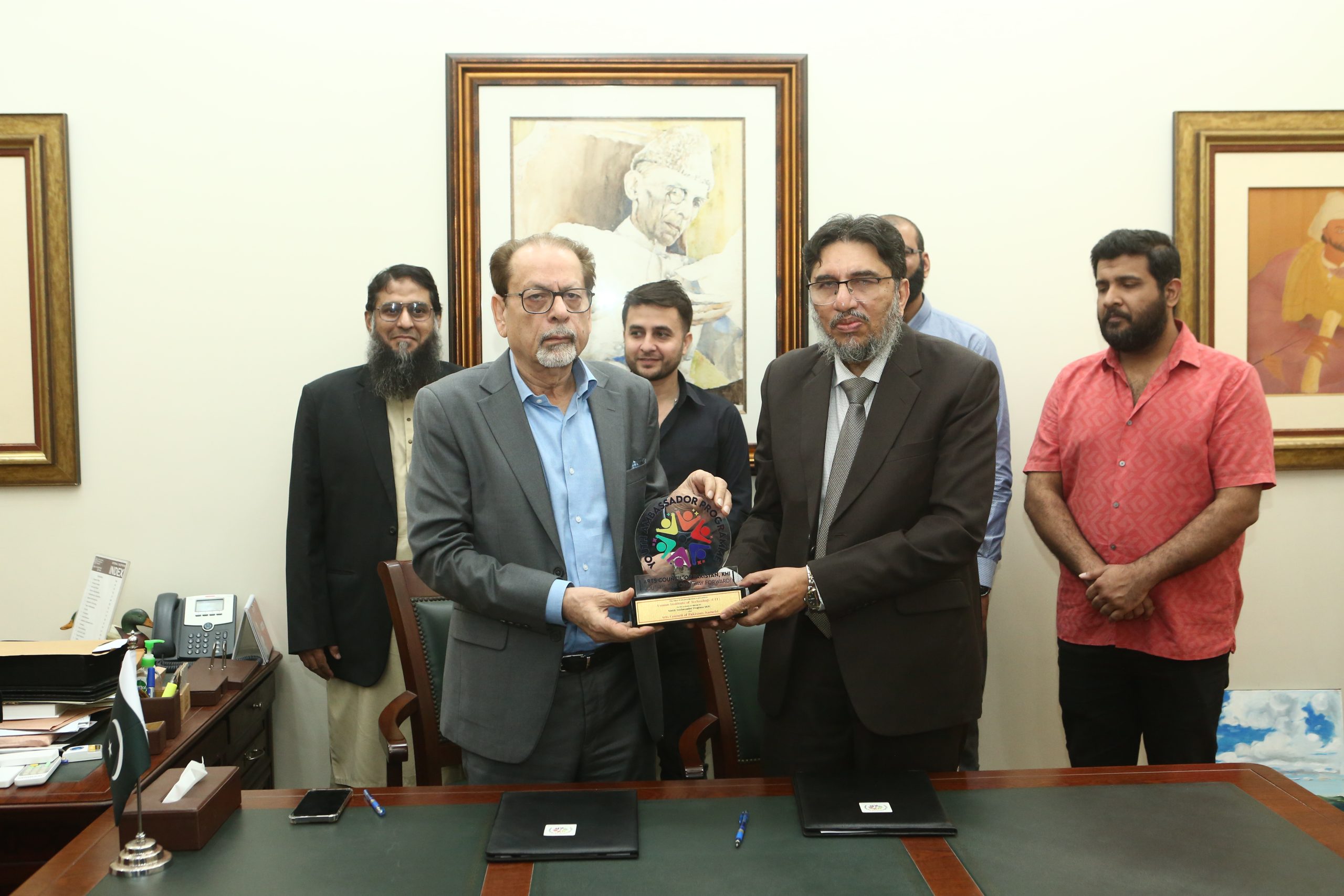 MoU Signing between UIT and Arts Council