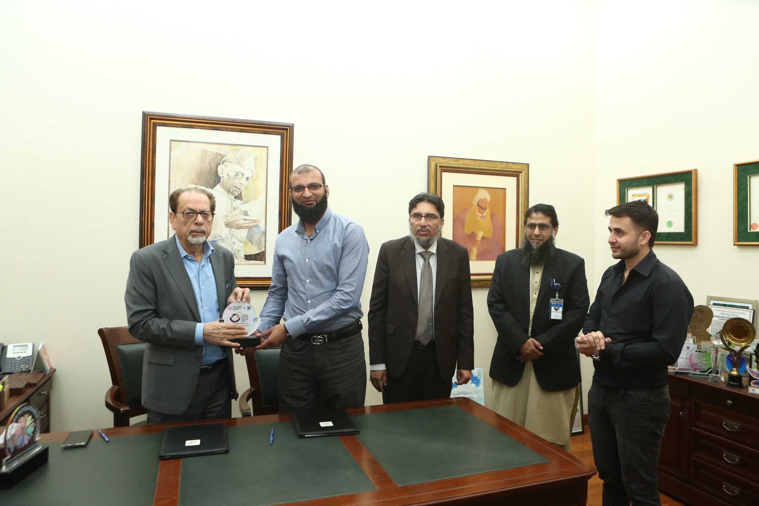 MoU Signing between UIT and Arts Council