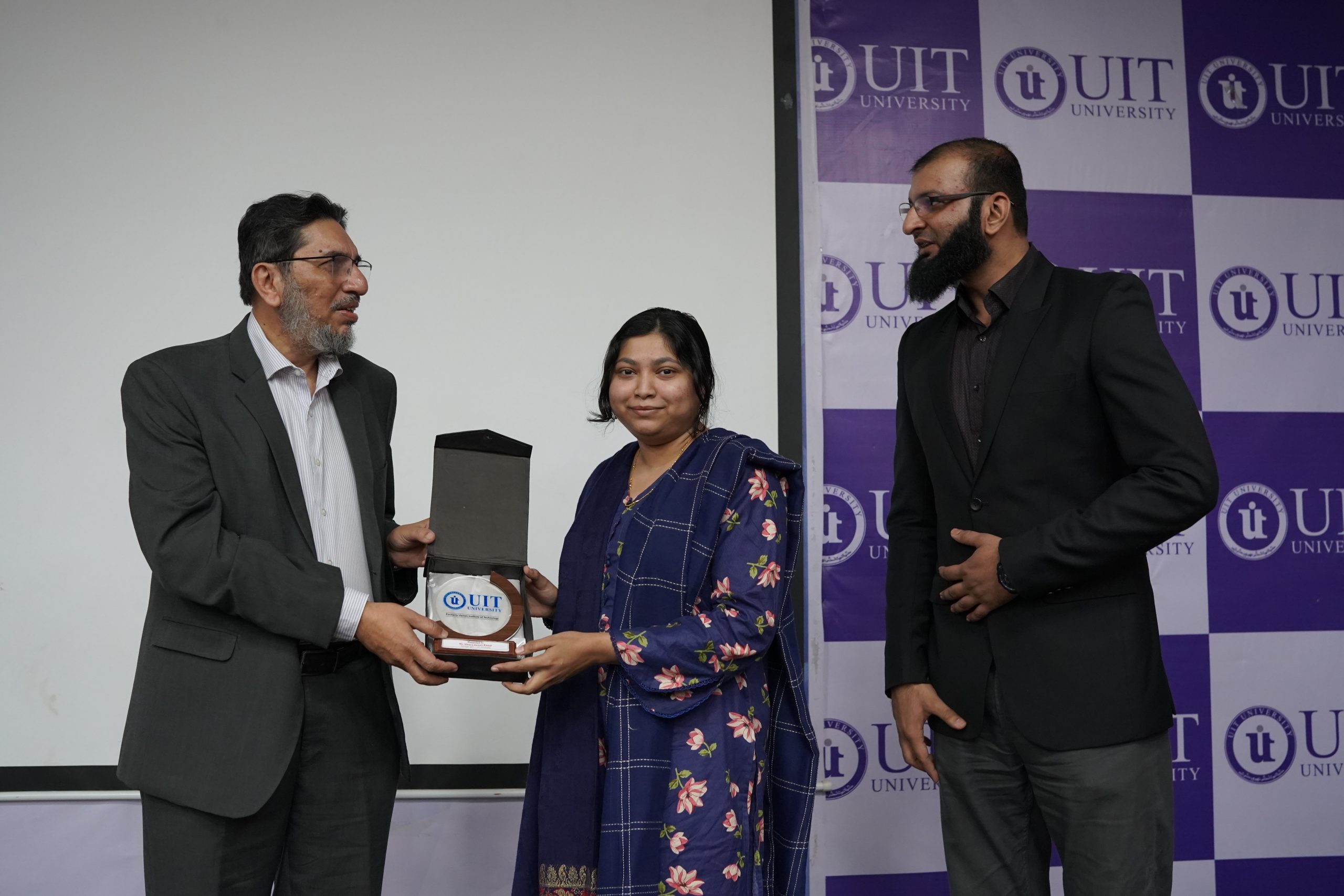 Presentation of First Semester CS & SE Students