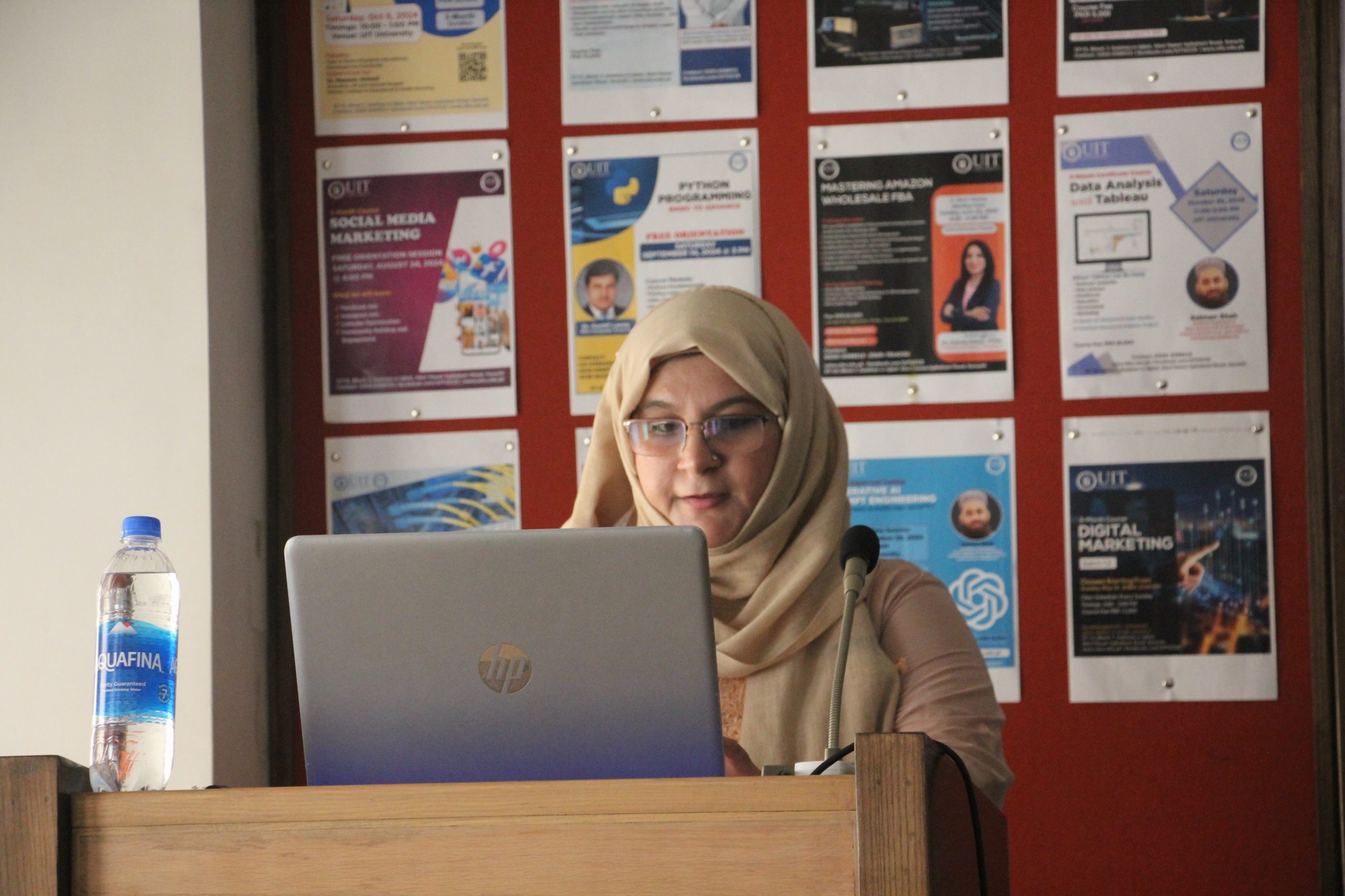 QEC Training on Data Analysis by Saima Munawar